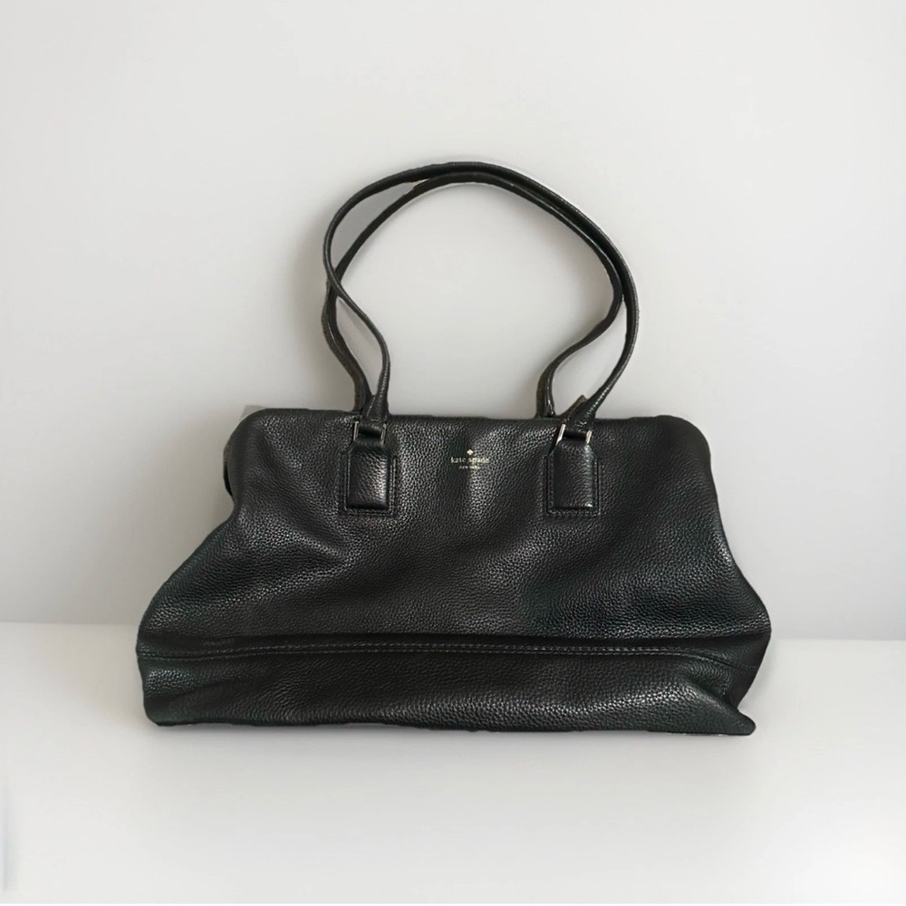 Kate Spade women’s Black Leather Satchel Purse